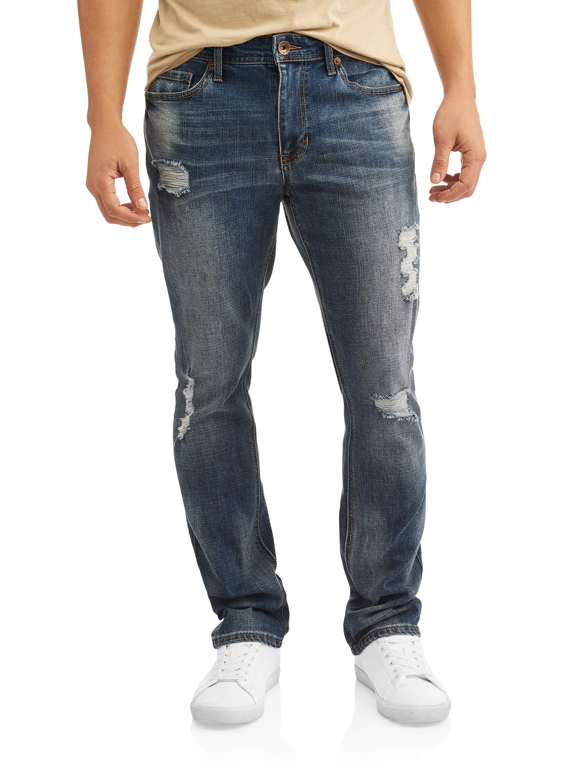 Seven7 Men's Slim Straight Classic Fit Jeans - Walmart.com