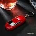 thumbnail image 2 of LACKUST Windproof Sports Car Lighter,Clearance Keychains Rings for Keys for Men Women for Car,Butane Torch Flame, Outdoor Camping Gift,Red, 2 of 4