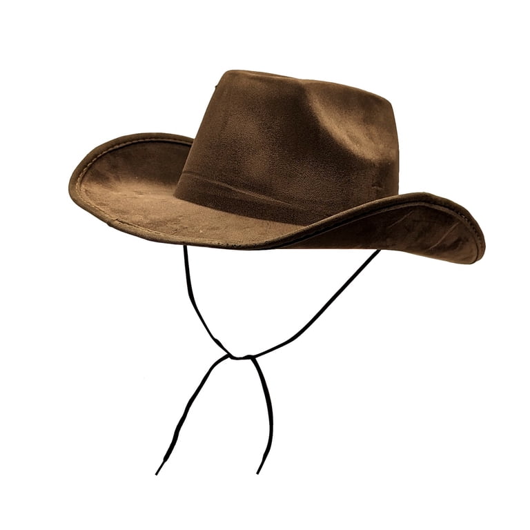 2842 Classic Felt Cowboy Hat Cowgirl For Women Men,halloween Costume Amazon.com: Hercicy 10 Pcs Cowboy Hat Bulk Felt Wide Brimmed  main image 2