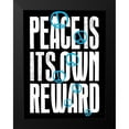 thumbnail image 2 of Grey, Jace 19x24 Black Modern Framed Museum Art Print Titled - Peace L, 2 of 5