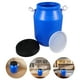 thumbnail image 2 of Jarra de plástico de un galón con tapa, contenedor de almacenamiento grande de 25L, tarro de comida vacío con asa para alimentos secos de grano líquido, 2 of 7