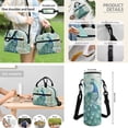thumbnail image 5 of Jeiento Peacock Boys Backpack with Lunch Box Ages 10-12 Kids School Bag and Lunch Bag Pencil Case Water Bottle Holder Girls Elementary Bookbag Set 4 In 1 Middle Students School Satchel, 5 of 7