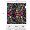 thumbnail image 7 of Colorful Dog Paw Print Mailbox Covers Magnetic Standard Size,Mailbox Wraps Post Letter Box Outdoor Home Garden Yard Decor 21x18 in, 7 of 7
