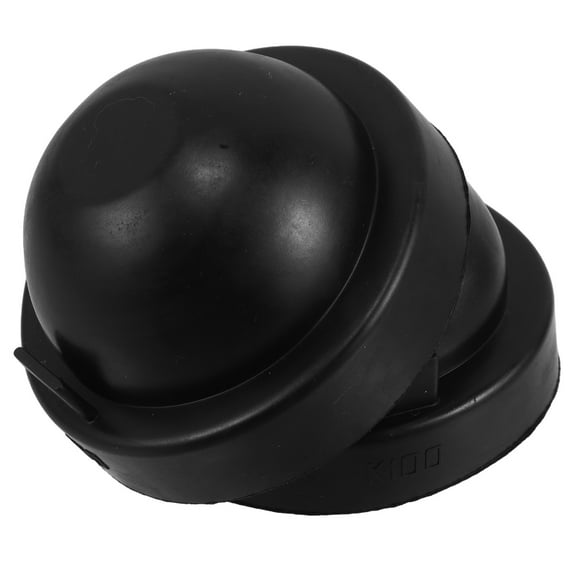HOMEMAXS 2 Pcs Sealant Headlights Cars Car Headlight Dust Cover 10.50X10.50X6.00CM Black