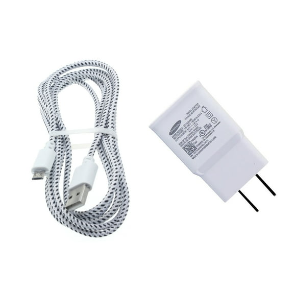 6ft USB Cable Fast Home Charger for TCL A30 (A3) - Quick Power Adapter Travel Wall Compatible With TCL A30 (A3)