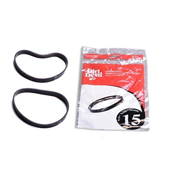 Replacement For Dirt Devil Style 15 Vacuum 2 Belts // 3SN0220001