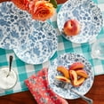 thumbnail image 2 of The Pioneer Woman by Corelle 4-Piece Salad Plate Set , Evie, Blue, 2 of 6
