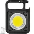 thumbnail image 3 of CNKOO COB Small Flashlight COB Keychain Flashlight 800Lumens Rechargeable LED Mini Pocket Magnetic Flashlight Bright Portable Work Light 3 Light Mode for Fishing Walking, 3 of 7