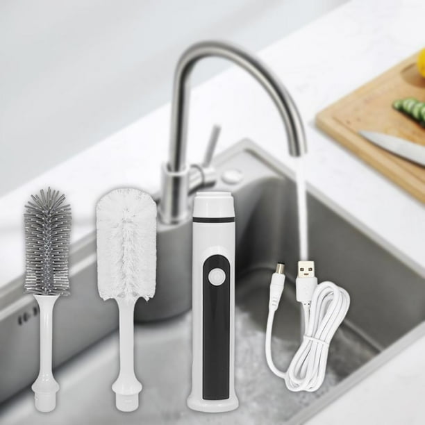 Cepillo de alimentación eléctrico impermeable multifuncional para biberón CUTICAT