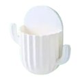 thumbnail image 1 of Caja de almacenamiento de pared Organizador de almacenamiento Contenedor Sala de estar Baño Dormitorio Pincel de maquillaje Blanco, 1 of 7