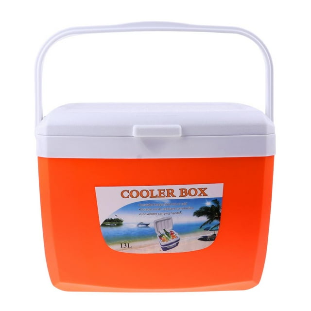 Caja Ligera Del Refrigerador de Comida de s Bebidas de 5L / 13L con Comida Que - 13L naranja Macarena Enfriador que acampa del refrigerador