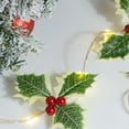 thumbnail image 3 of Cadena de luces LED navideñas para interiores y exteriores, luces de hadas navideñas para Acción de Gracias, guirnaldas de jardín, decoraciones para fiestas, 3 of 5