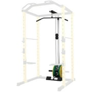 BalanceFrom PC-1 Series 1000lb Capacity Multi-Function Adjustable Power Cage Power Rack with Optional Lat Pull-down and Cable Crossover, Lat Pull-down Only