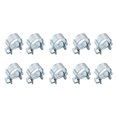 thumbnail image 1 of Scienceny 10 piezas de abrazadera de manguera de repuesto Universal de alta resistencia en forma de T electrochapa accesorios de Clip de tubería Herramientas manuales y eléctricas 14-16MM, 1 of 6