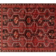 thumbnail image 1 of Ahgly Company Machine Washable Indoor Rectangle Traditional Sepia Brown Area Rugs, 2' x 5', 1 of 7
