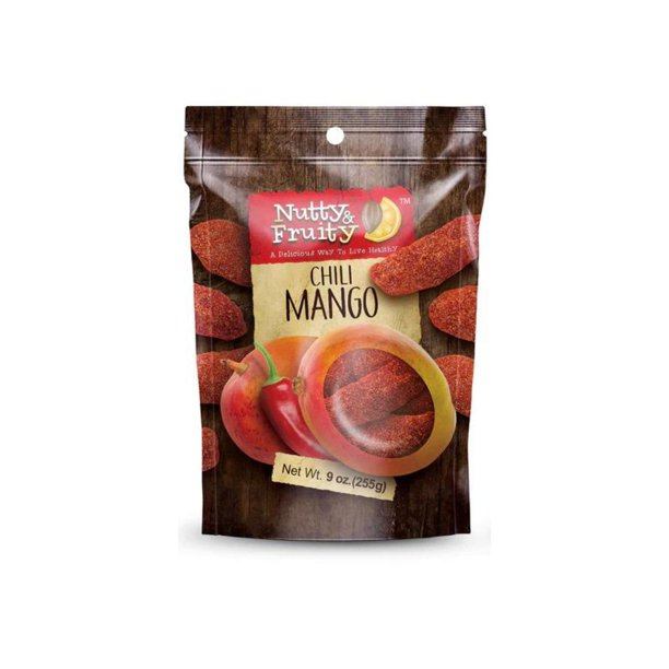 Nutty & Fruity Dried Chili Mango 9 oz. 255g