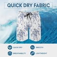 thumbnail image 7 of OUSIMEN Men's Board Shorts Quick Dry Men's Novelty Swimwear with Mesh Mens Briefs, 7 of 7