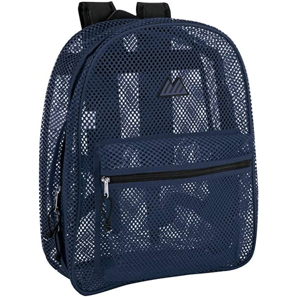 Summit Ridge Mesh Backpacks for Kids, Adults, School, Beach, and Travel
