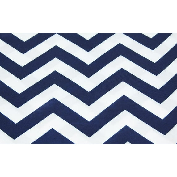 1 Pc, Chevron 90"X90" Square Satin Table Overlay - Navy Blue For Wedding, Baby Shower, Birthday Celebrations