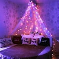 thumbnail image 2 of LINLIN LED Fairy Lights, 10M 80LED Indoor Twinkle Fairy Lights 8 Flashing Modes Outdoor Rope Fairy String Lights USB with Remote for Party, Wedding, Chirstmas Tree, Patio,Decoration, 2 of 7