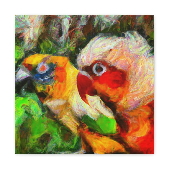 Birds In Flight Impression - Canvas
