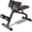 Black, variant on Compact Adjustable Weight Bench for Full  Strength , Ab/ Hyper Roman Chair, Adjustable Ab Sit up Bench, Incline Decline Bench, Flat Bench, Hyperextension Bench,  Extension Machine