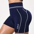 thumbnail image 6 of KPOPLK Women Workout Impact Shorts 2.5"/ 3.6"/ 4.5" Scrunch Butt Lifting Yoga Shorts Gym Seamless Booty Biker Shorts Yoga Shorts,Blue,Size M, 6 of 8