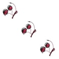 thumbnail image 4 of Monstrate Ear-hook Headset Padded Stereo with Braided Earphone Earbuds Control Mic Cable for Computer Tablet Mobile Phone Type4 NO4, 4 of 6