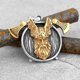 thumbnail image 4 of Nordic 316L Viking Stainless Steel Berserker Rune Battle Axe Necklace Pendant Men s Street Rock Jewelry Accessories Male BFF Gift, 4 of 4