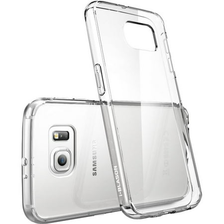 i-Blason Galaxy S6 Halo Scratch Resistant Hybrid Clear Case - Smartphone - (Best Way To Clean Smartphone)