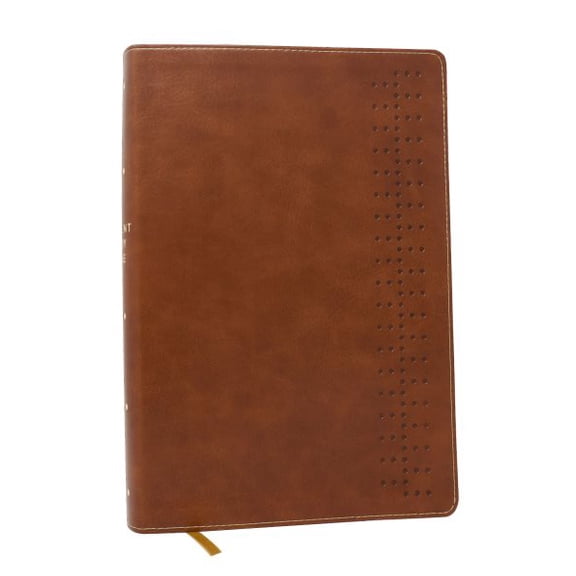 Pre-Owned Student Study Bible: A Guide to Knowing and Living Gods Word (NKJV, Brown Leathersoft, Red Letter, Comfort Print)