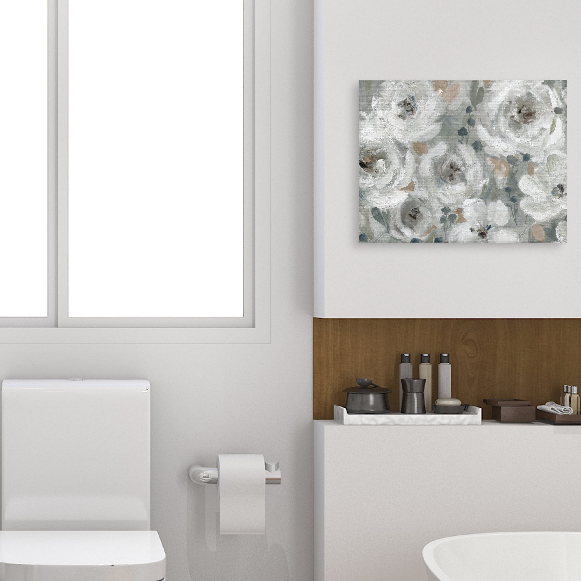 Neutral Symphony by Carol Robinson Canvas Art Print