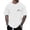 White, variant on Afdoent Mens T-Shirt Male Raglan Sleeve Letter Print Short Sleeve Crew Neck T Shirt Floral Fashion Trend Bottoming Shirt Comfort Tee Shirts