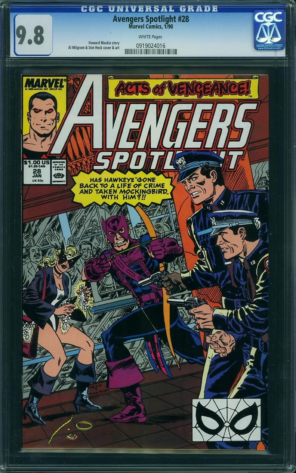 Cover of Avengers Spotlight #28