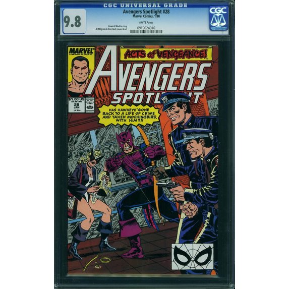 Avengers Spotlight #28 - CGC 9.8 Comic Book