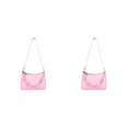 thumbnail image 4 of Guardoinrt Sac à Main à la Mode et Polyvalent Compact et Portable Sacs à Main Robustes et Durables pour Femmes Cadeaux Rose 2 Ensembles, 4 of 6