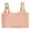 Orange, variant on MUXiin Girls Sports Bra Girls Sports Underwear Set Comfortable Breathable Supportive Athletic Bra and Vest for Children Breathable Bras For Girls