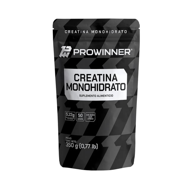 Creatina Monohidrato 350 gr Prowinner Ácido Alfa Lipoico. ProWinner PROWCREATINAPOLVO