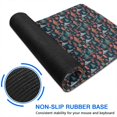 thumbnail image 6 of Long Mouse Pads for Desk,Dark Blue Bigfoot and Tree Pattern Desk Mats on Top Of Desks, Desk Mouse Pad Extra Large with 3mm Non-Slip Base and Stitched Edge for Gaming,Office,Work,Home 31.5"x11.8", 6 of 6