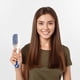 thumbnail image 3 of Peine de masaje estático autolimpiante Cepillo de pelo autolimpiante Cepillo de pelo autolimpiante escalable Cepillo de pelo de masaje para nudos estáticos para mujeres y niñas, 3 of 4