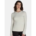 thumbnail image 4 of Avia Women's SoftSculpt Crewneck Tee with Long Sleeves, Sizes XS-XXXL, 4 of 5