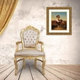 thumbnail image 3 of Reinhard Sebastian Zimmermann 20x22 Gold Ornate Framed and Double Matted Museum Art Print Titled - Boy Seated in the Campagna, 3 of 4