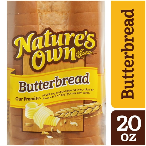 Nature's Own Butterbread Bread Loaf, 20 oz, 22 Count