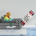 thumbnail image 2 of Figura de , adorno de vidrio soplado a mano, escultura de animal, estatua artesanal moderna, de mesa navideño de poliéster, diseño artí, 2 of 8