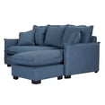 thumbnail image 2 of Sofa-Chaise DICASA Milo Azul para Salas, 2 of 8