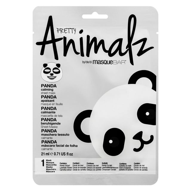 Pretty Animalz Masque en Feuille Panda