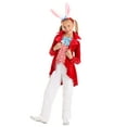 thumbnail image 1 of Girl's Dignified White Rabbit Costume, 1 of 5