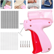 Stitchy Gun, Quick Clothing Fixer, Mini Stitch Gun for Clothes, Mini Tagging Gun, Hemming Sewing Tool Kit with 5 Needles 1000 Black & 1000 White 5mm Mini Fasteners and A storage box