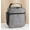 Grey, variant on Insulated Lunch Bag for Women/Men - Reusable Lunch Box for Office Picnic Hiking Beach - Leakproof Cooler Tote Bag Organizer with Adjustable Shoulder Strap for Adults - Black