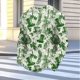 thumbnail image 3 of Ceisia Men's Loose Fit Waffle Knit Sweatshirt - St. Patrick's Day Doodle Art Festive Print Green M Gifts, 3 of 5